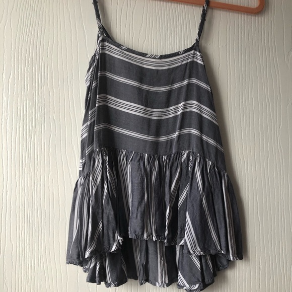 Striped Peplum Tank - Picture 3 of 5